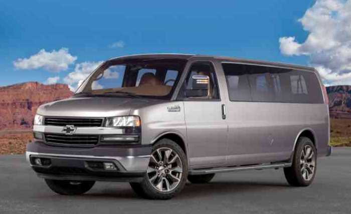 2024 Chevy Express Exterior