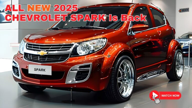 Introducing the All-New 2026 Chevy Spark: A Subcompact Powerhouse