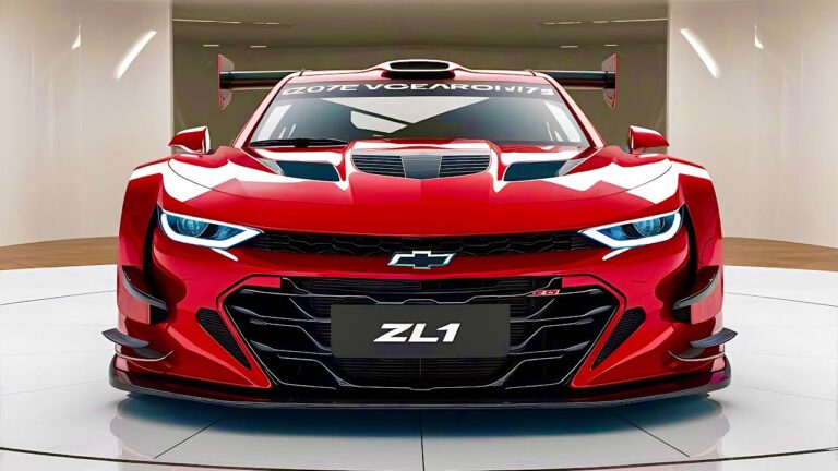 Unveiling the New 2026 Chevrolet Camaro ZL1 Coupe: A Sports Car Icon Redefined