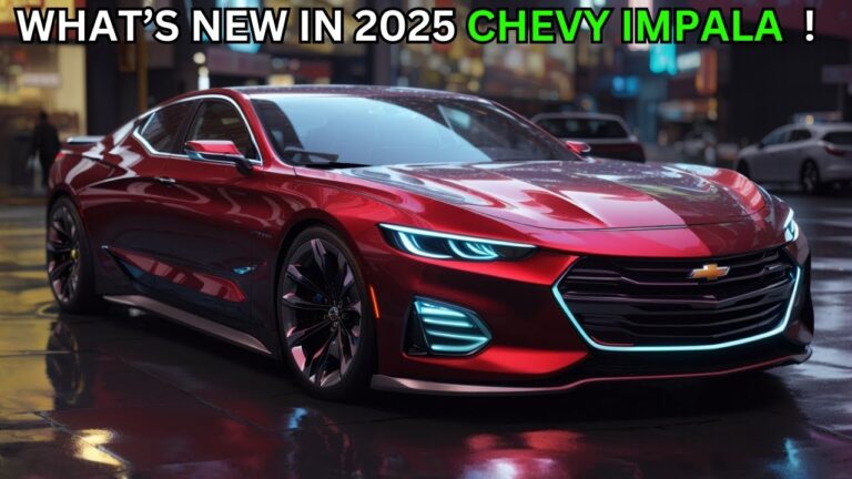 Unveiling the New 2026 Chevy Impala Hybrid: A Symphony of Power and Efficiency